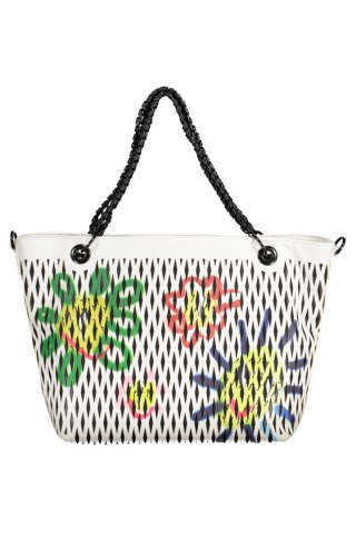 TORBA DESIGUAL DAMSKA BIAŁA (Bianco)