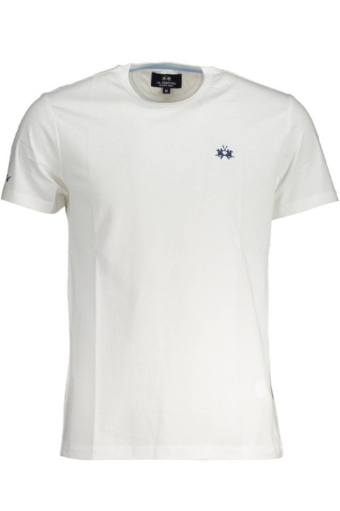 LA MARTINA BIAŁY MĘSKI T-SHIRT Z KRÓTKIM RĘKAWEM (Bianco) LA MARTINA BIAŁY MĘSKI T-SHIRT Z KRÓTKIM RĘKAWEM (Bianco)