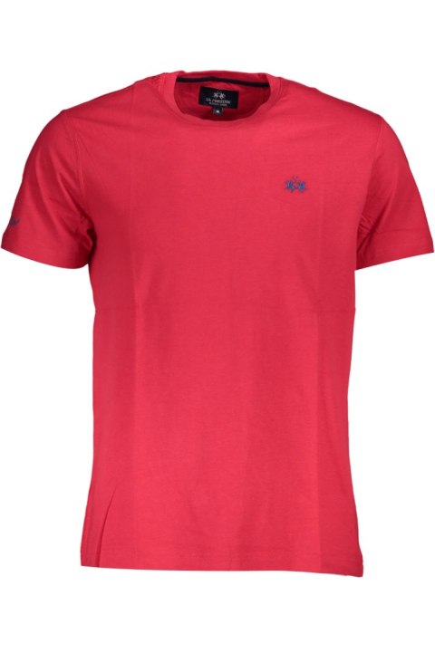 LA MARTINA CZERWONY T-SHIRT MĘSKI Z KRÓTKIM RĘKAWEM (Rosso) LA MARTINA CZERWONY T-SHIRT MĘSKI Z KRÓTKIM RĘKAWEM (Rosso)