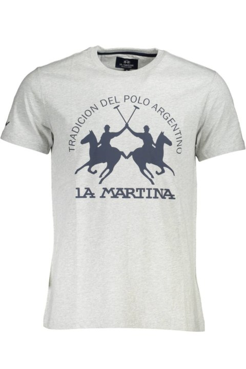 LA MARTINA T-SHIRT Z KRÓTKIM RĘKAWEM MĘSKI SZARY (Grigio) LA MARTINA T-SHIRT Z KRÓTKIM RĘKAWEM MĘSKI SZARY (Grigio)