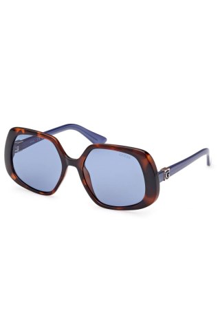 BRĄZOWE OKULARY PRZECIWSŁONECZNE GUESS JEANS (Marrone)