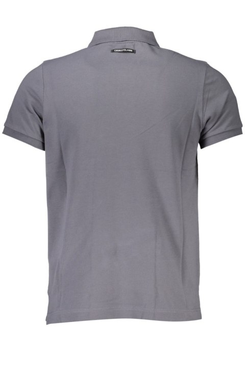 CAVALLI CLASS POLO Z KRÓTKIM RĘKAWEM, MĘSKIE, SZARE (Grigio) CAVALLI CLASS POLO Z KRÓTKIM RĘKAWEM, MĘSKIE, SZARE (Grigio)