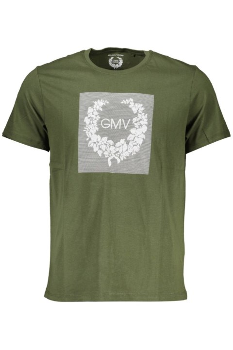GIAN MARCO VENTURI T-SHIRT MĘSKI Z KRÓTKIM RĘKAWEM ZIELONY (Verde) GIAN MARCO VENTURI T-SHIRT MĘSKI Z KRÓTKIM RĘKAWEM ZIELONY (Verde)