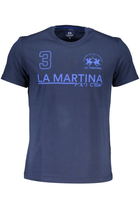 LA MARTINA NIEBIESKI MĘSKI T-SHIRT Z DŁUGIM RĘKAWEM (Blu) LA MARTINA NIEBIESKI MĘSKI T-SHIRT Z DŁUGIM RĘKAWEM (Blu)