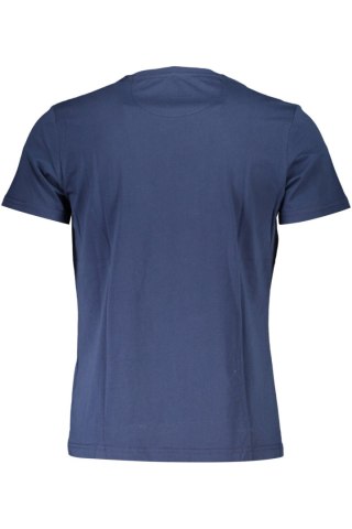 LA MARTINA NIEBIESKI MĘSKI T-SHIRT Z KRÓTKIM RĘKAWEM (Blu)
