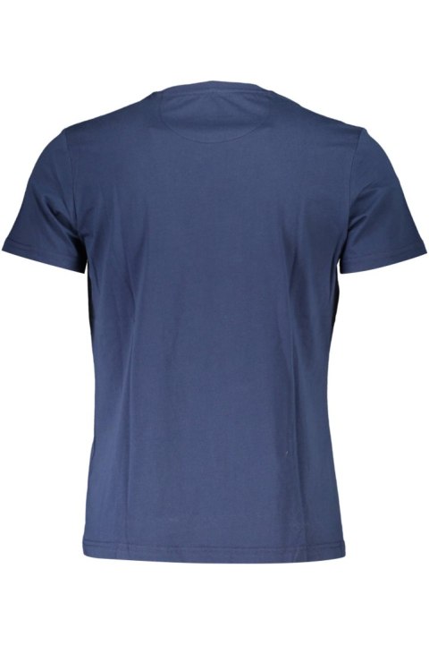 LA MARTINA NIEBIESKI MĘSKI T-SHIRT Z KRÓTKIM RĘKAWEM (Blu)