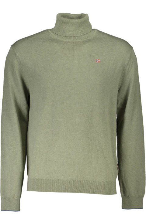 NAPAPIJRI MĘSKI ZIELONY SWETER (Verde) NAPAPIJRI MĘSKI ZIELONY SWETER (Verde)