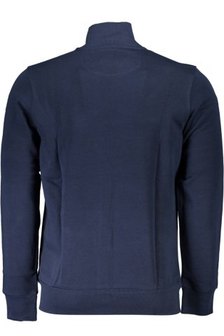 NIEBIESKA BLUZA MĘSKA Z ZASUWEM LA MARTINA (Blu)
