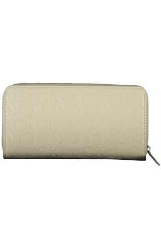 BEŻOWY PORTFEL CALVIN KLEIN DLA KOBIET (Beige)