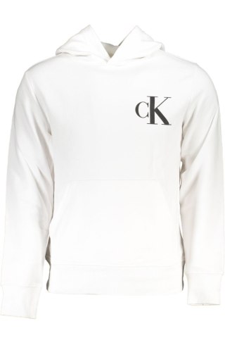 BIAŁA BLUZA MĘSKA BEZ ZAMKA CALVIN KLEIN (Bianco)