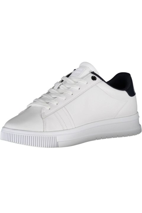 BIAŁE MĘSKIE BUTY SPORTOWE TOMMY HILFIGER (Bianco) BIAŁE MĘSKIE BUTY SPORTOWE TOMMY HILFIGER (Bianco)