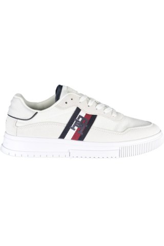BIAŁE MĘSKIE BUTY SPORTOWE TOMMY HILFIGER (Bianco)