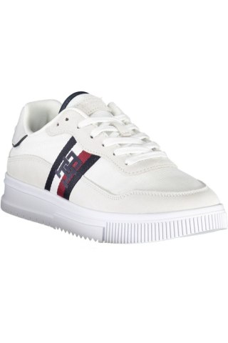 BIAŁE MĘSKIE BUTY SPORTOWE TOMMY HILFIGER (Bianco)