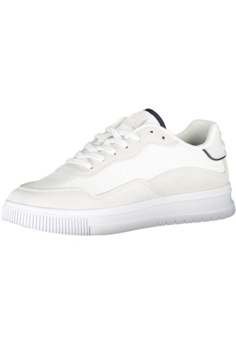 BIAŁE MĘSKIE BUTY SPORTOWE TOMMY HILFIGER (Bianco) BIAŁE MĘSKIE BUTY SPORTOWE TOMMY HILFIGER (Bianco)