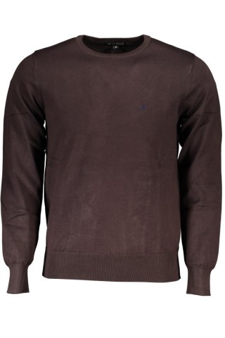 BRĄZOWY SWETER MĘSKI US GRAND POLO (Marrone)