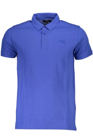 CAVALLI CLASS POLO MĘSKA Z KRÓTKIM RĘKAWEM NIEBIESKA (Blu)