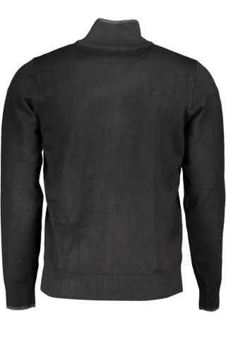 CZARNY MĘSKI KARDIGAN US GRAND POLO (Nero)