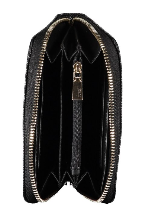 CZARNY PORTFEL DAMSKI GUESS JEANS (Nero) CZARNY PORTFEL DAMSKI GUESS JEANS (Nero)