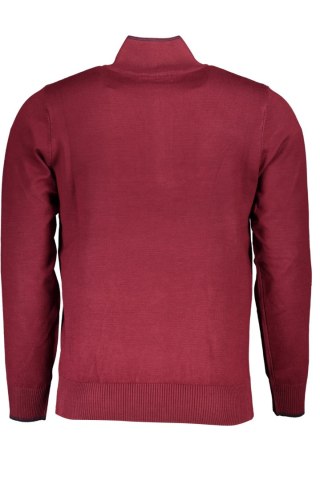 CZERWONY SWETER MĘSKI US GRAND POLO (Rosso)