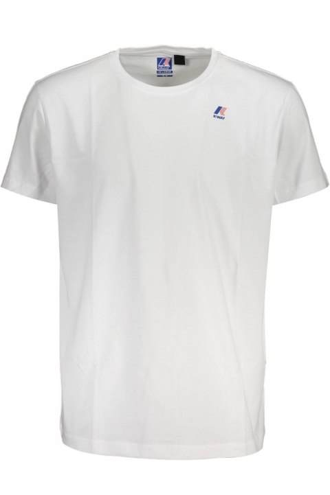K-WAY T-SHIRT Z KRÓTKIM RĘKAWEM MĘSKI BIAŁY (Bianco) K-WAY T-SHIRT Z KRÓTKIM RĘKAWEM MĘSKI BIAŁY (Bianco)