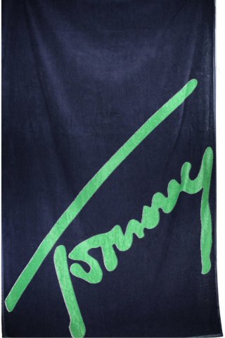 MĘSKI NIEBIESKI RĘCZNIK PLAŻOWY TOMMY HILFIGER (Blu)