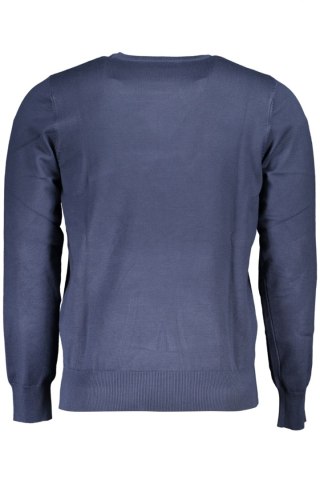 NIEBIESKA KOSZULA MĘSKA POLO US GRAND (Blu)