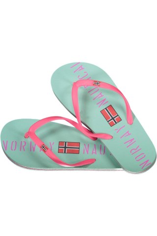 NORWEGIA 1963 JASNONIEBIESKIE KLAPKI DAMSKIE (Azzurro)