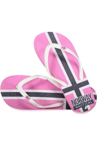 NORWEGIA 1963 RÓŻOWE DAMSKIE KLAPKI (Rosa)