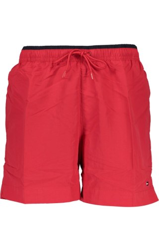 TOMMY HILFIGER SUKIENKA KĄPIELOWA MĘSKA CZERWONY (Rosso)