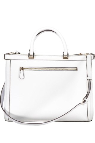 TORBA DAMSKA GUESS JEANS BIAŁA (Bianco)