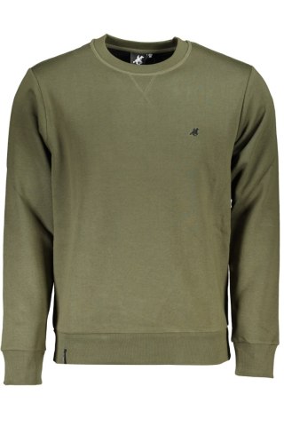 ZIELONA BLUZA MĘSKA BEZ ZAMKA, US GRAND POLO (Verde)