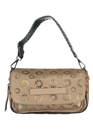 BEŻOWA TORBA DAMSKA DESIGUAL (Beige)