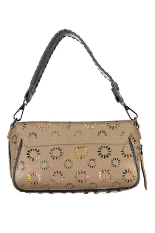BEŻOWA TORBA DAMSKA DESIGUAL (Beige)