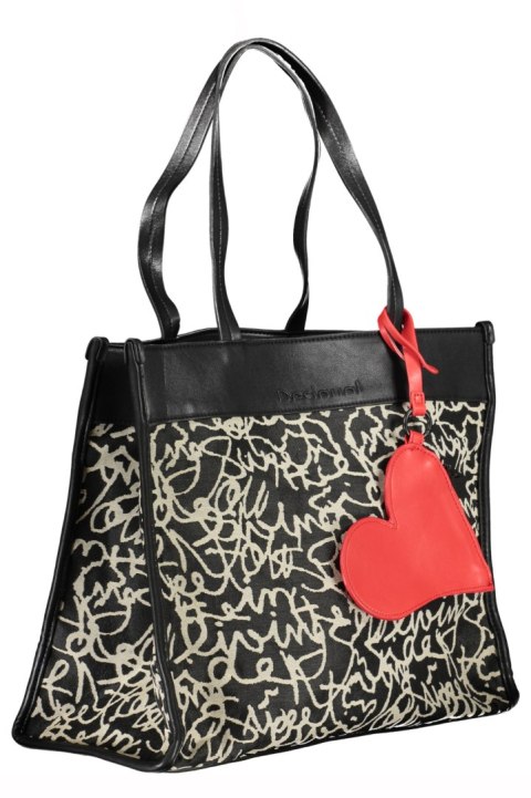 CZARNA TORBA DAMSKA DESIGUAL (Nero)
