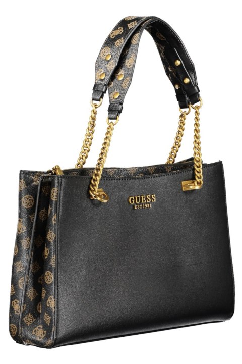 CZARNA TORBA DAMSKA GUESS JEANS (Nero) CZARNA TORBA DAMSKA GUESS JEANS (Nero)