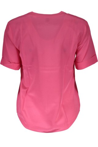 DAMSKA KOSZULKA Z KRÓTKIM RĘKAWEM GANT RÓŻOWA (Rosa)