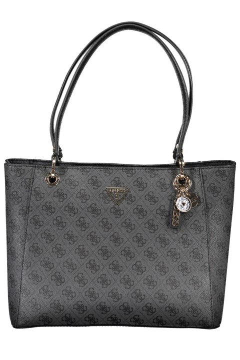 GUESS JEANS CZARNA TORBA DAMSKA (Nero) GUESS JEANS CZARNA TORBA DAMSKA (Nero)