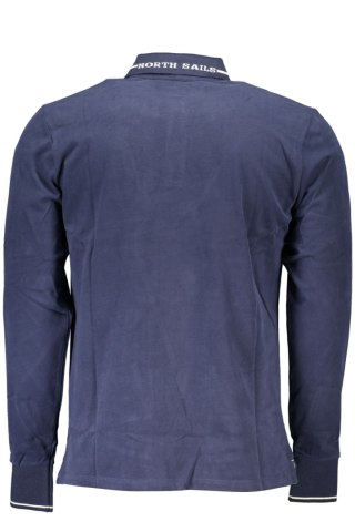 MĘSKA KOSZULKA POLO Z DŁUGIM RĘKAWEM NORTH SAILS NIEBIESKA (Blu)