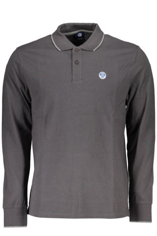 MĘSKA KOSZULKA POLO Z DŁUGIM RĘKAWEM NORTH SAILS, SZARY (Grigio)