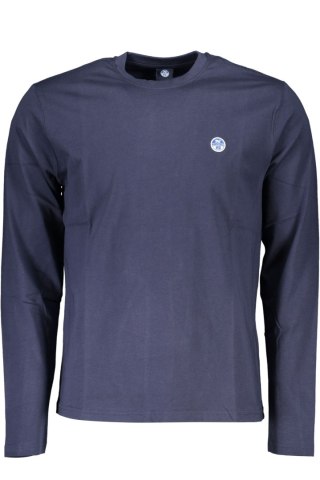 NIEBIESKI T-SHIRT MĘSKI Z DŁUGIM RĘKAWEM NORTH SAILS (Blu)