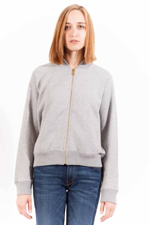 SZARY DAMSKA BLUZA Z ZAMKIEM GANT (Grigio) SZARY DAMSKA BLUZA Z ZAMKIEM GANT (Grigio)