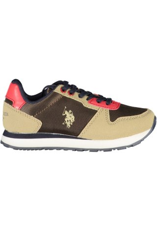 US POLO ASSN. BRĄZOWE BUTY SPORTOWE DZIECIĘCE (Marrone)
