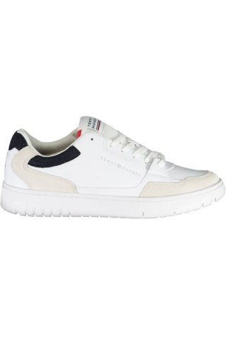 BIAŁY MĘSKIE BUTY SPORTOWE TOMMY HILFIGER (Bianco)