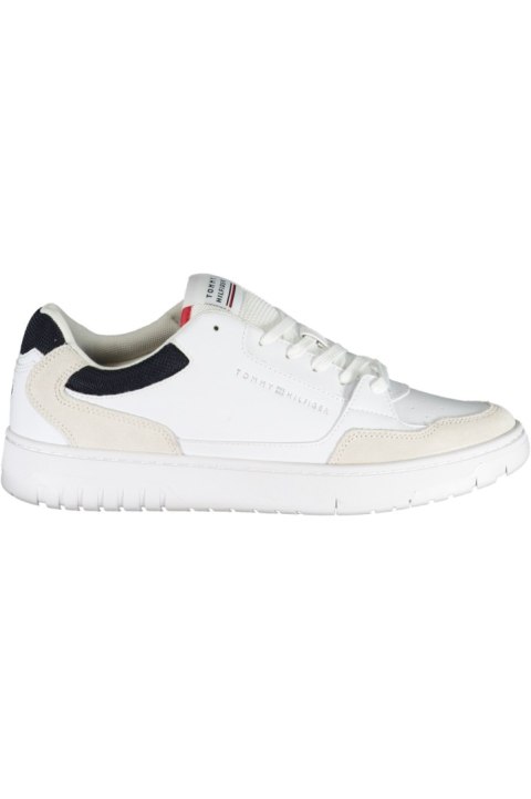 BIAŁY MĘSKIE BUTY SPORTOWE TOMMY HILFIGER (Bianco) BIAŁY MĘSKIE BUTY SPORTOWE TOMMY HILFIGER (Bianco)