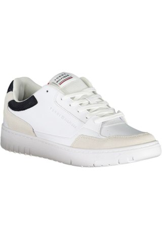 BIAŁY MĘSKIE BUTY SPORTOWE TOMMY HILFIGER (Bianco)