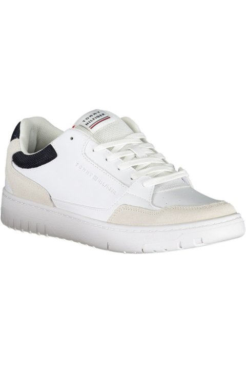 BIAŁY MĘSKIE BUTY SPORTOWE TOMMY HILFIGER (Bianco) BIAŁY MĘSKIE BUTY SPORTOWE TOMMY HILFIGER (Bianco)
