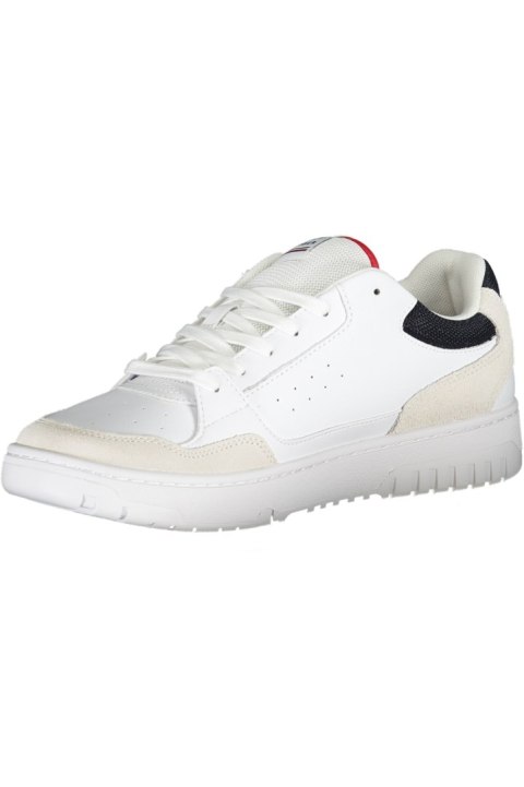 BIAŁY MĘSKIE BUTY SPORTOWE TOMMY HILFIGER (Bianco) BIAŁY MĘSKIE BUTY SPORTOWE TOMMY HILFIGER (Bianco)