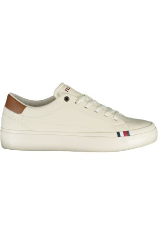 BIAŁY MĘSKIE BUTY SPORTOWE TOMMY HILFIGER (Bianco)