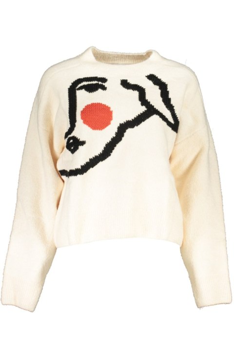 BIAŁY SWETER DESIGUAL DAMSKI (Bianco) BIAŁY SWETER DESIGUAL DAMSKI (Bianco)