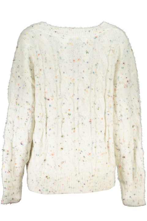 BIAŁY SWETER DESIGUAL DAMSKI (Bianco)